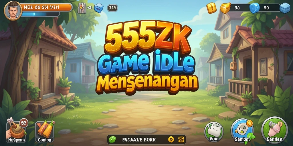 Tampilan gameplay yang mengasyikkan dalam 555ZK.