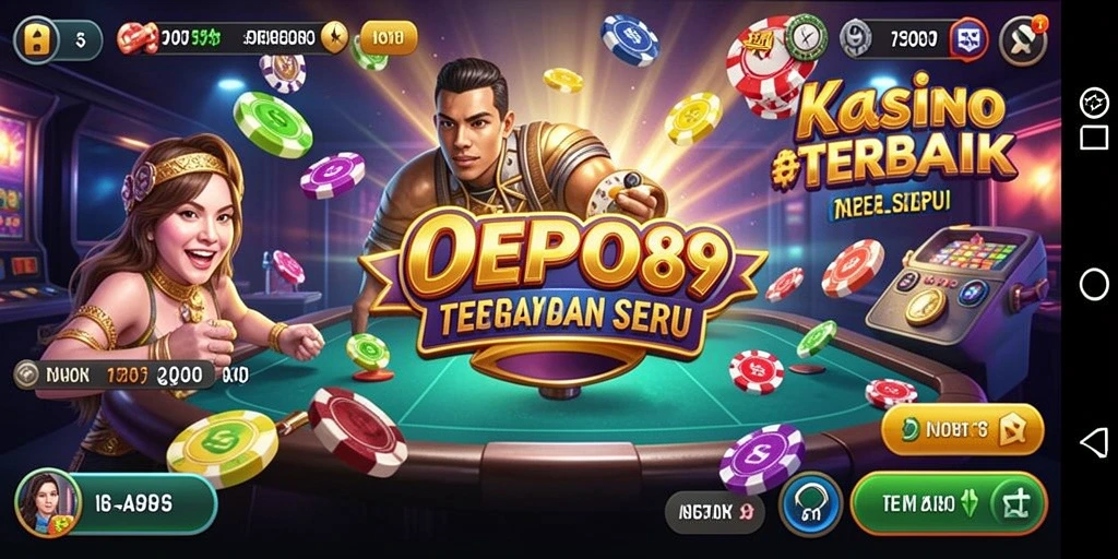Screenshot DEPO89 menampilkan gameplay Kasino yang menarik.