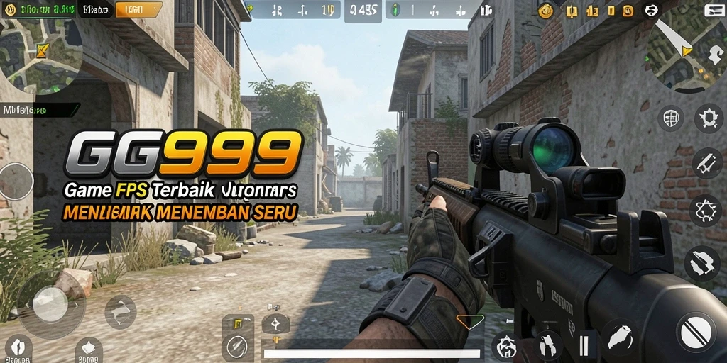 Screenshot menampilkan aksi gameplay intens dalam GG999 dengan visual yang menarik.
