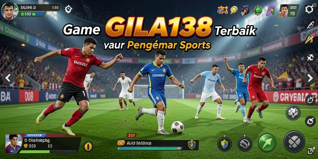 Screenshot GILA138 menampilkan aksi seru dalam pertandingan olahraga.