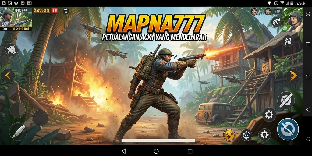 Tampilan gameplay MAPNA777 yang intens dan mendebarkan.