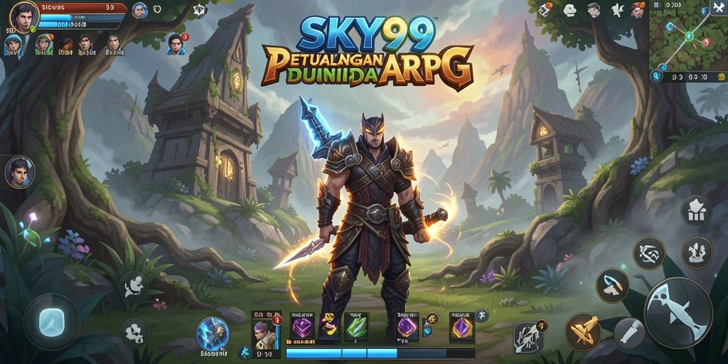 Tampilan menarik dari permainan SKY99 dengan aksi ARPG yang mendebarkan.