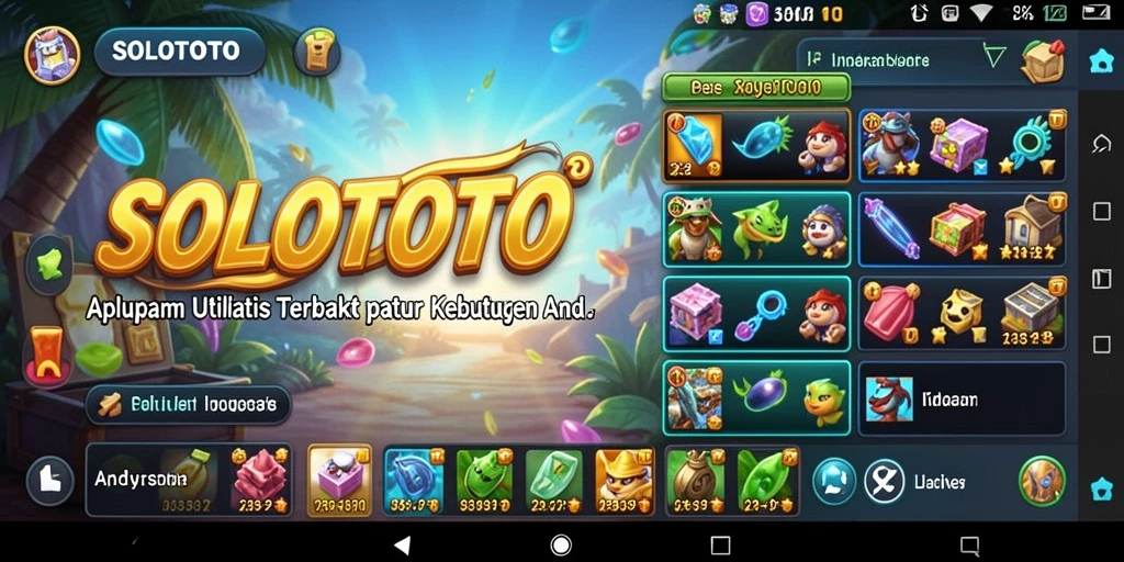 Tampilan antarmuka SOLOTOTO yang ramah pengguna dan fungsional.