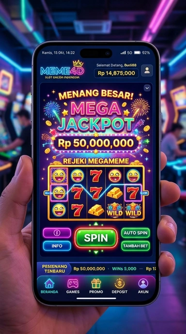 Meme4d memberikan tampilan aplikasi yang menarik dan mudah dipahami.